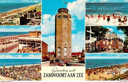 73771294 Zandvoort Holland Strandpartien Leuchtturm  Zandvoort Holland