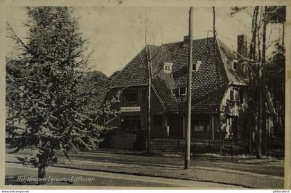 Bilthoven (Utr.) Het Nieuwe Lyceum 1939 vlekkig