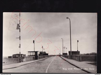 Den Oever - Brug, einde Afsluitdijk - fotokaart