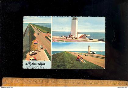 Friesland AFSLUITDIJK met monument  1962