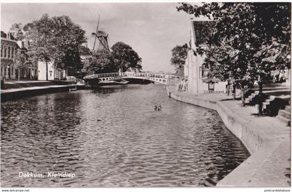 Dokkum - Kleindiep - & windmill