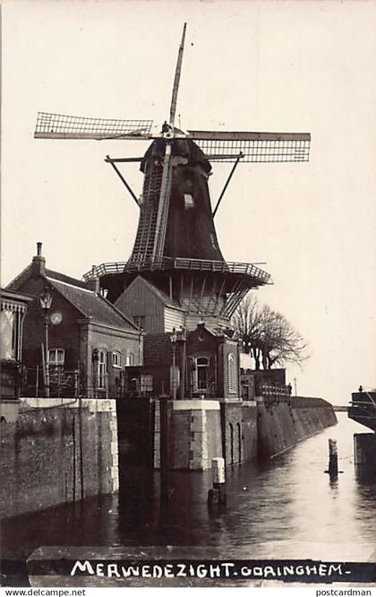 Nederland - GORINCHEM - Molen - Merwedezicht - FOTOKAARTE