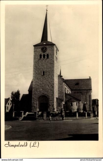 CPA Simpelveld Limburg Niederlande, Kerktoren