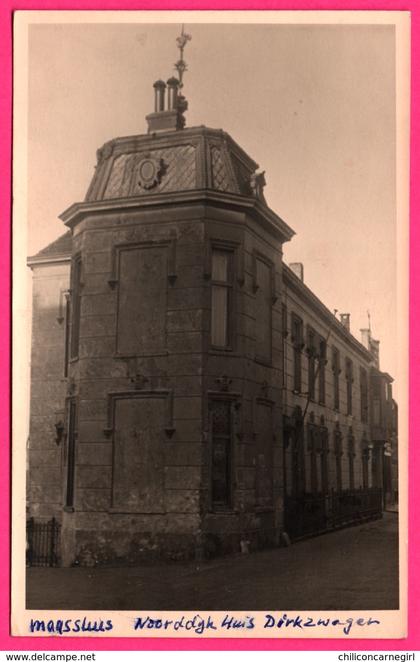 Cp Photo - Maassluis - Noorddijk Huis Familie DIRKZWAGER - Royal - Photo GEVAERT - 1945