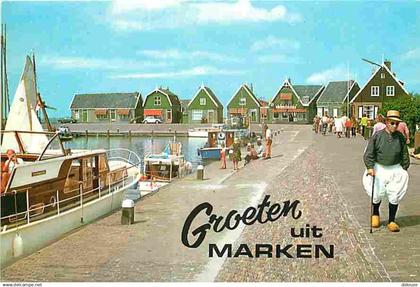 Pays Bas - Marken - Groeten lit Marken - CPM - Voir Scans Recto-Verso