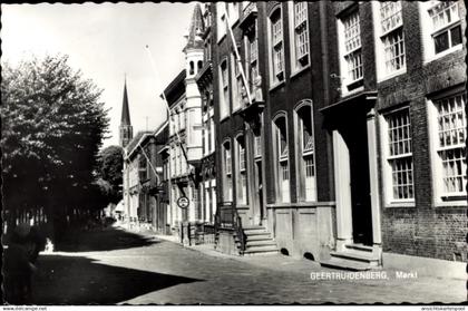 CPA Geertruidenberg Nordbrabant Niederlande, Markt