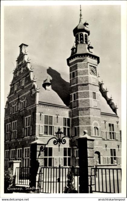 CPA Gennep Nordbrabant Niederlande, Stadhuis