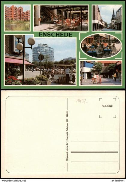 Postkaart Enschede Enschede (Eanske) Mehrbildkarte Ortsansichten 1975