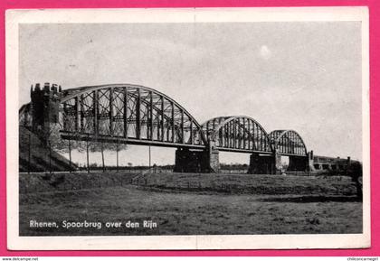 Rhenen - Spoorbrug over den Rijn - Uitg. A. STOLK - 1949