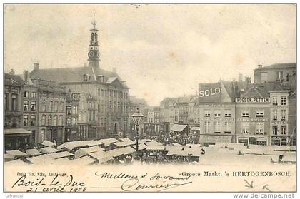 pays bas -hollande - ref 186- groote markt s hertogenbosch -