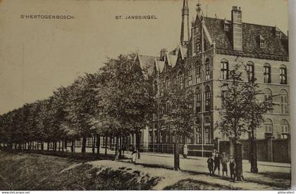 's Hertogenbosch (Den Bosch) St. Janssingel 1909 vlekkig
