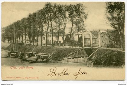 CPA - Carte Postale - Pays-Bas - Tiel - Oude Haven- 1903 (B9437)