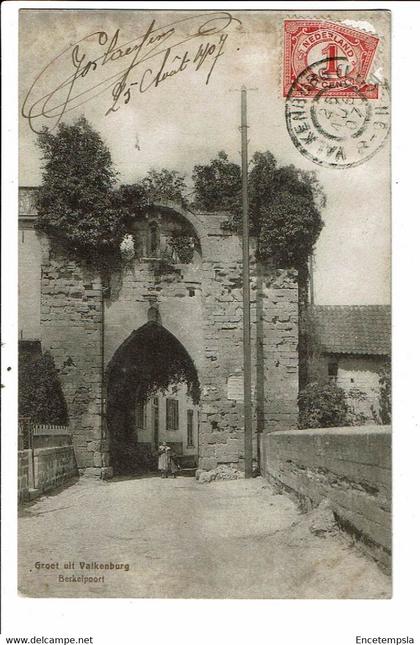 CPA Carte Postale Pays Bas-Valkenburg-Groet uit Valkenburg -Berkelpoort -1907 VM24654br