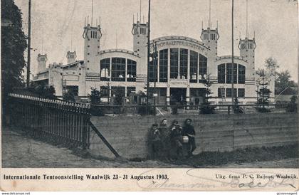 WAALWIJK  INTERNATIONALE TENTOONSTELLING  23 - 31 AUGUSTUS 1903         2 SCANS