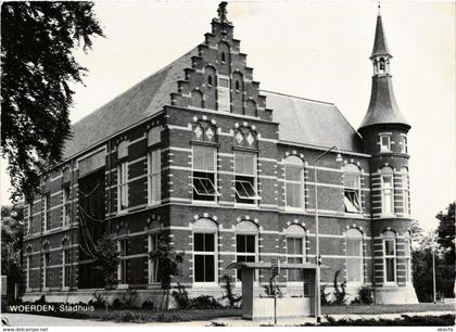 CPA AK WOERDEN - Stadhuis NETHERLANDS (714395)