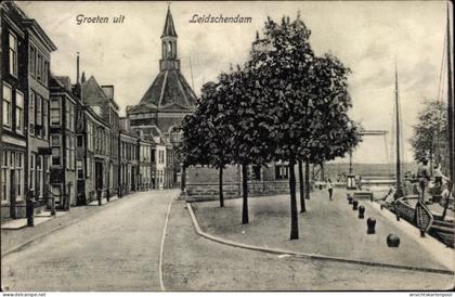 CPA Leidschendam Südholland, Straßenpartie, Anleger