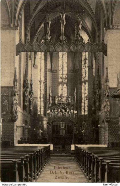 Zwolle - Interieur Kerk