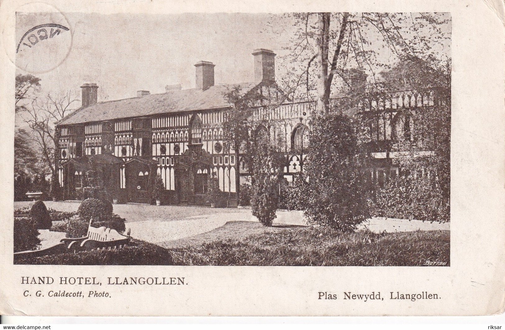 PAYS DE GALLES(LLANGOLLEN) HOTEL