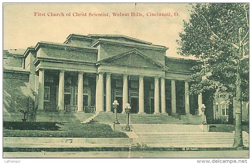 pays divers -etats unis- usa -ref C303- first church of christ scientist, walnut hills -cincinnati - o  -