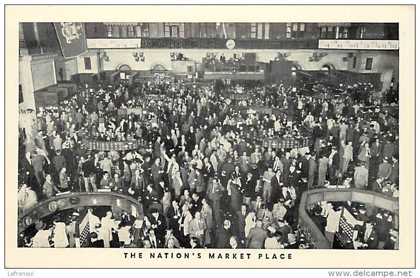 pays divers -etats unis- usa -ref C306- new york stock exchange - la bourse  - postcard in good condition  -