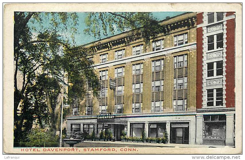 pays divers -etats unis- usa -ref C373- hotel davenport , stamford - conn--