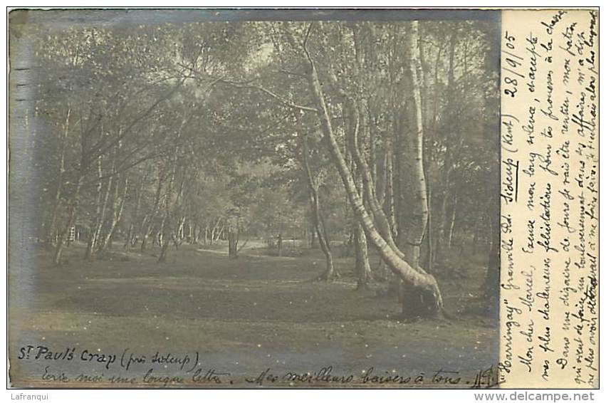 pays divers - royaume uni -ref C423- carte photo sidcup -kent  -carte bon etat - postcard in good condition   -