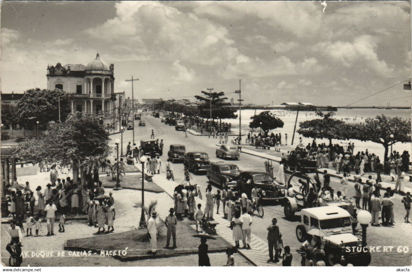 PC BRAZIL, MACEIO, DUQUE DE CAXIAS, VINTAGE POSTCARD (B36399)