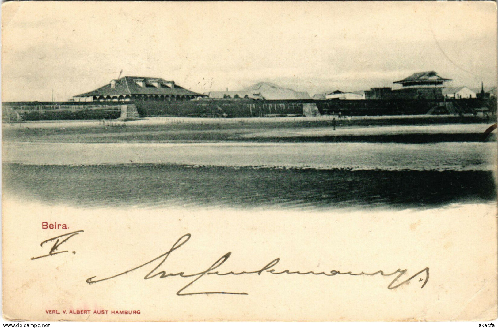 PC CPA MOZAMBIQUE / PORTUGAL, BEIRA, VINTAGE POSTCARD (b13389)