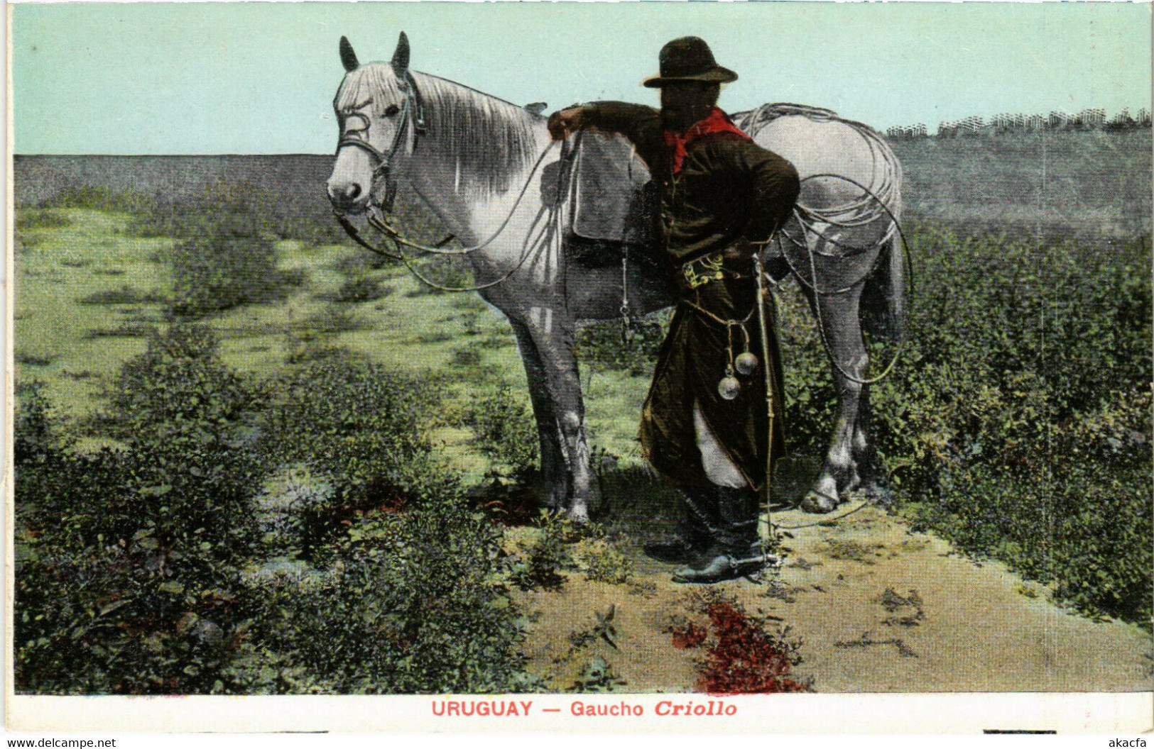 PC CPA URUGUAY, GAUCHO CRIOLLO, (b22391)