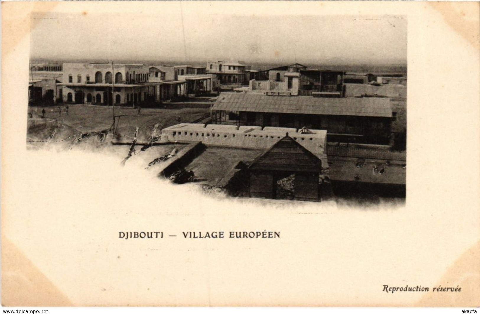 PC DJIBOUTI VILLAGE EUROPEEN DJIBOUTI SOMALIA (a35798)