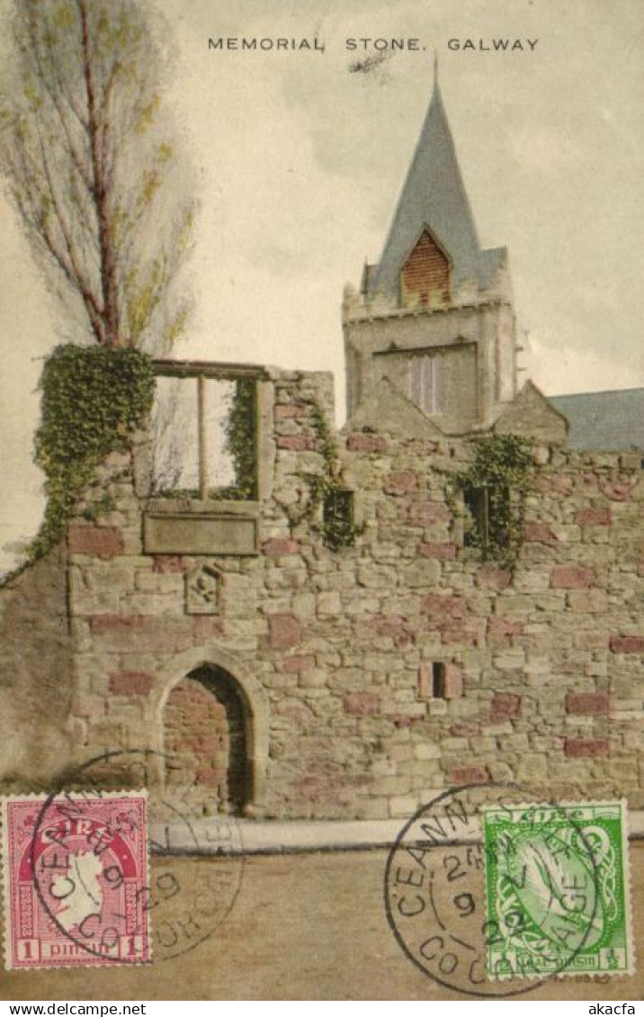 PC IRELAND GALWAY MEMORIAL STONE (B56940)