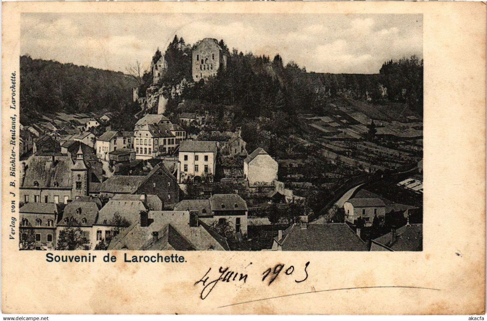 PC LUXEMBOURG SOUVENIR DE LAROCHETTE (A61772)