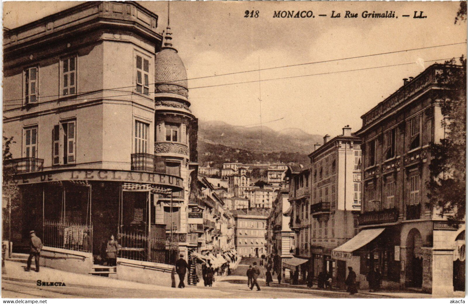 PC MONACO MONACO RUE GRIMALDI (a46128)