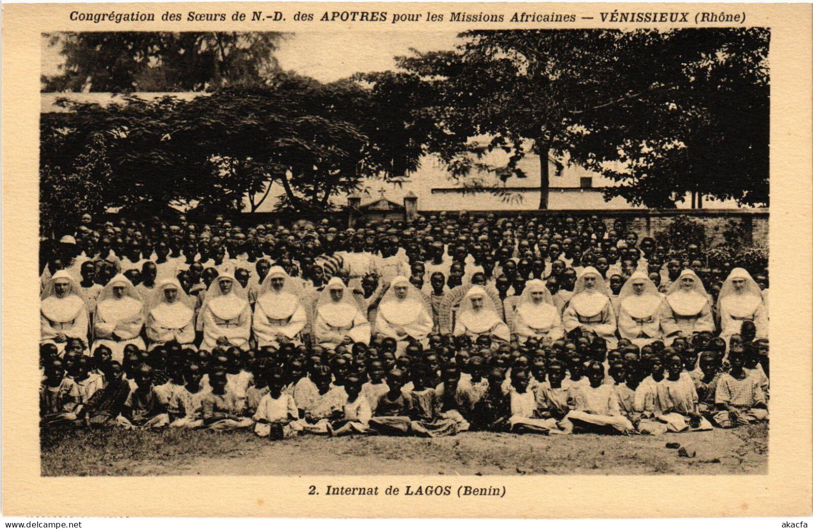 PC NIGERIA LAGOS INERNAT MISSIONARIES (a53472)