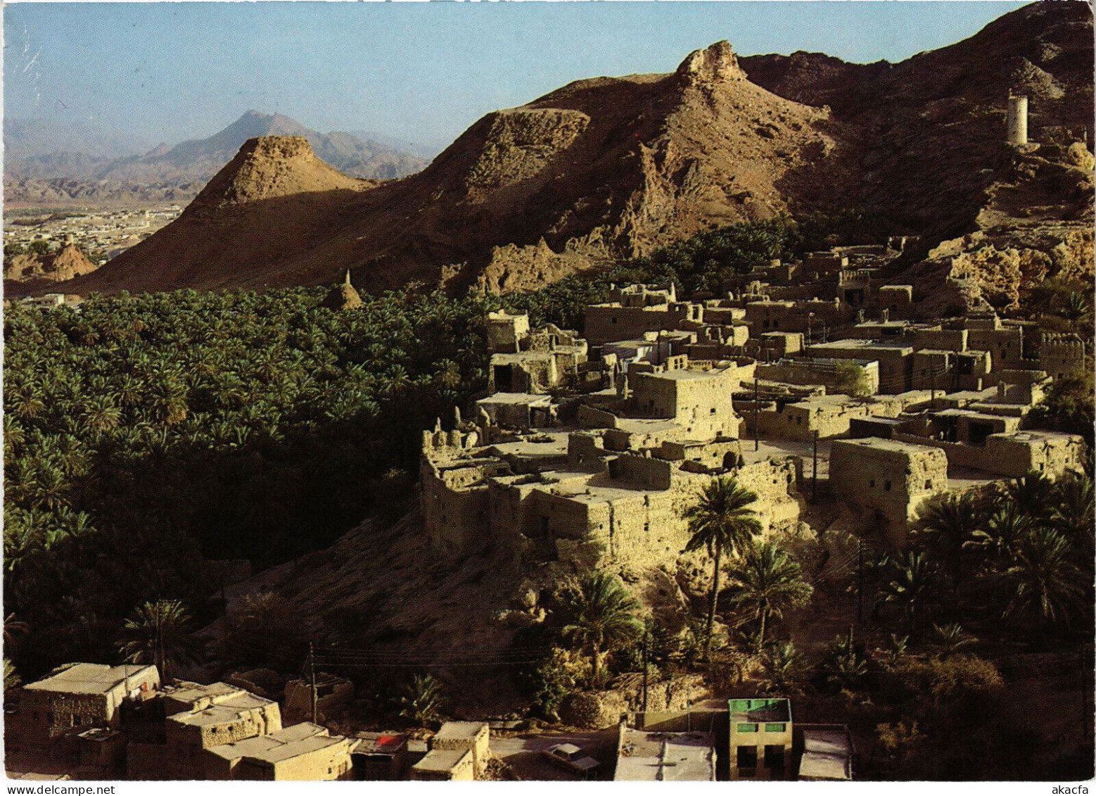 PC OMAN, FANJA VIEW, Modern Postcard (b52894)