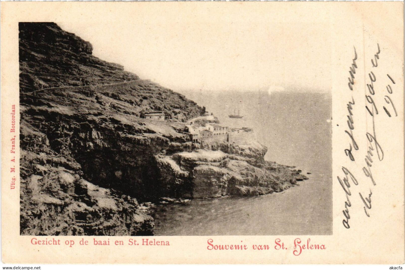 PC SAINT HELENA ISLAND ST. HELENA THE BAY (a53149)