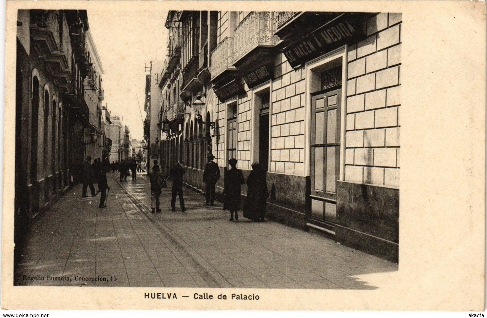 PC SPAIN HUELVA CALLE DE PALACIO (a61036)