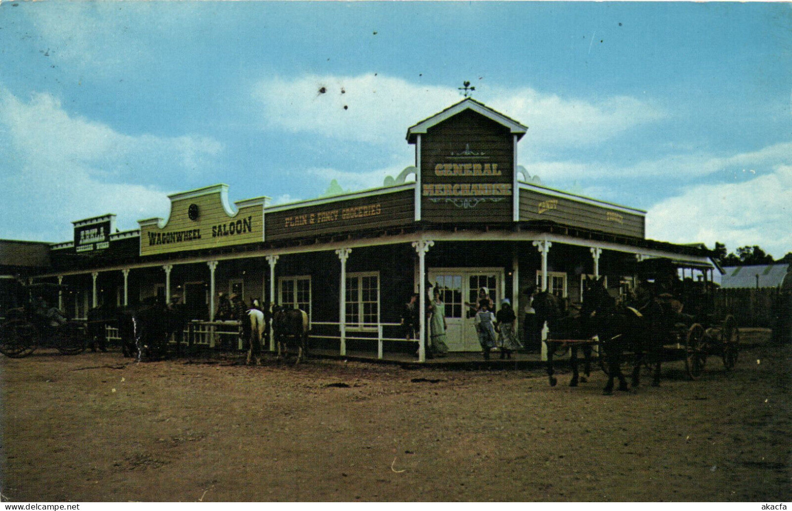 PC US, ARKLA VILLAGE, EMMET, ARKANSAS, MODERN Postcard (b52302)