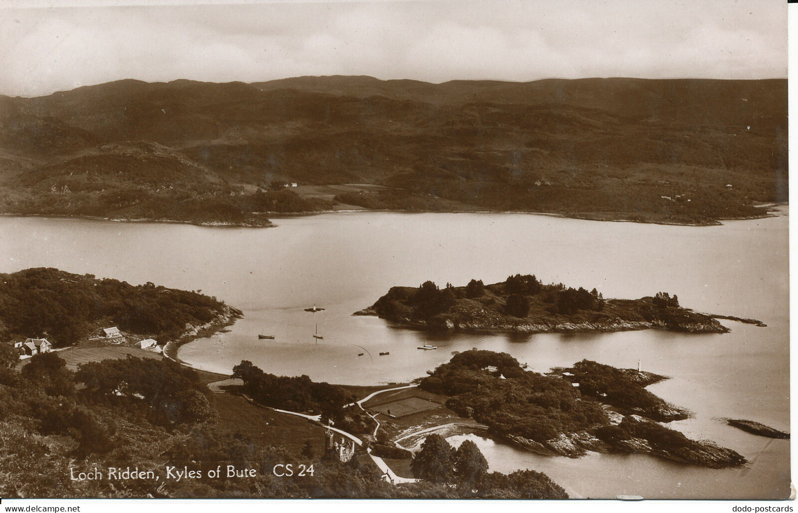 PC00319 Loch Ridden. Kyles of Bute. RP