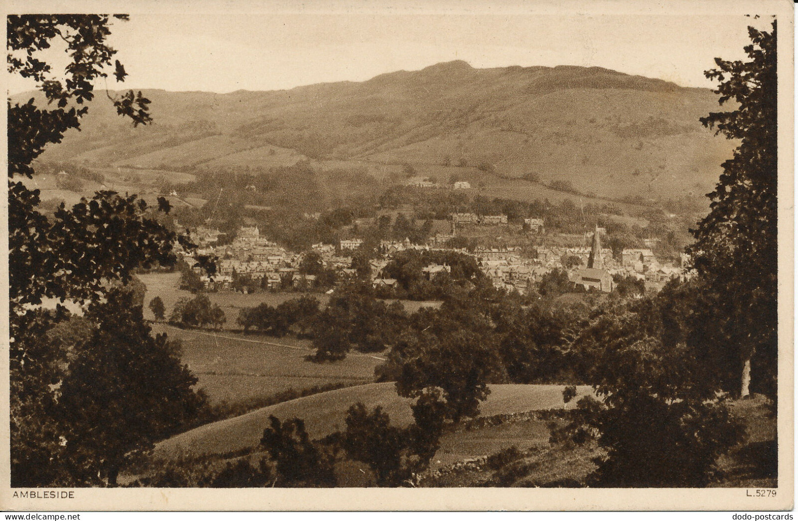 PC02386 Ambleside. Photochrom Co. Postcard