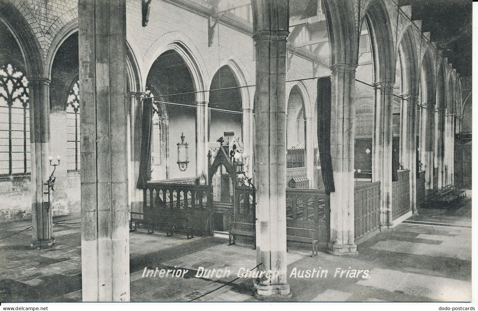 PC02545 Interior. Dutch Church. Austin Friars