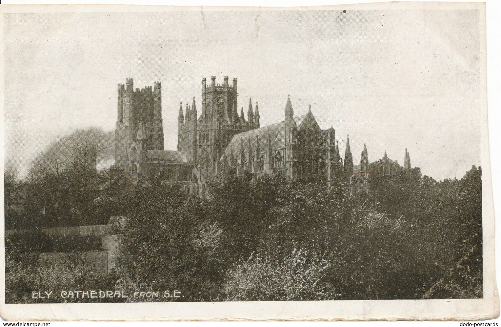 PC16936 Ely Cathedral. From S. E. Souvenir of Ely. 1910