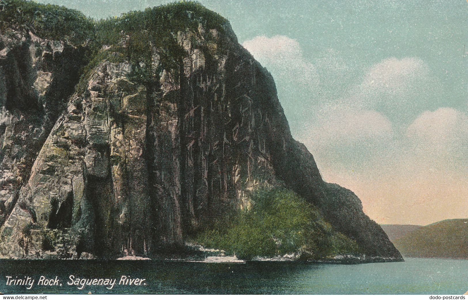 PC18687 Trinity Rock. Saguenay River. W. G. Macfarlane