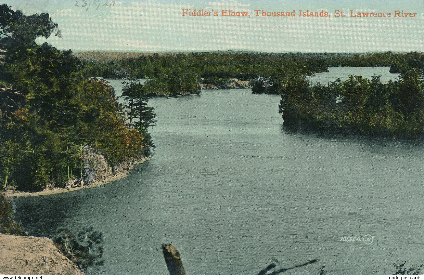 PC18731 Fiddlers Elbow. Thousand Islands. St. Lawrence River. Valentine