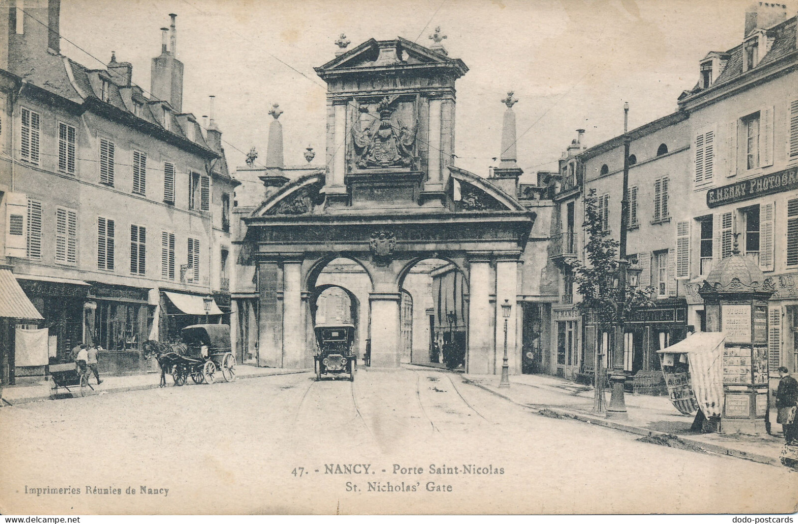 PC18921 Nancy. St. Nicholas Gate. Nancy