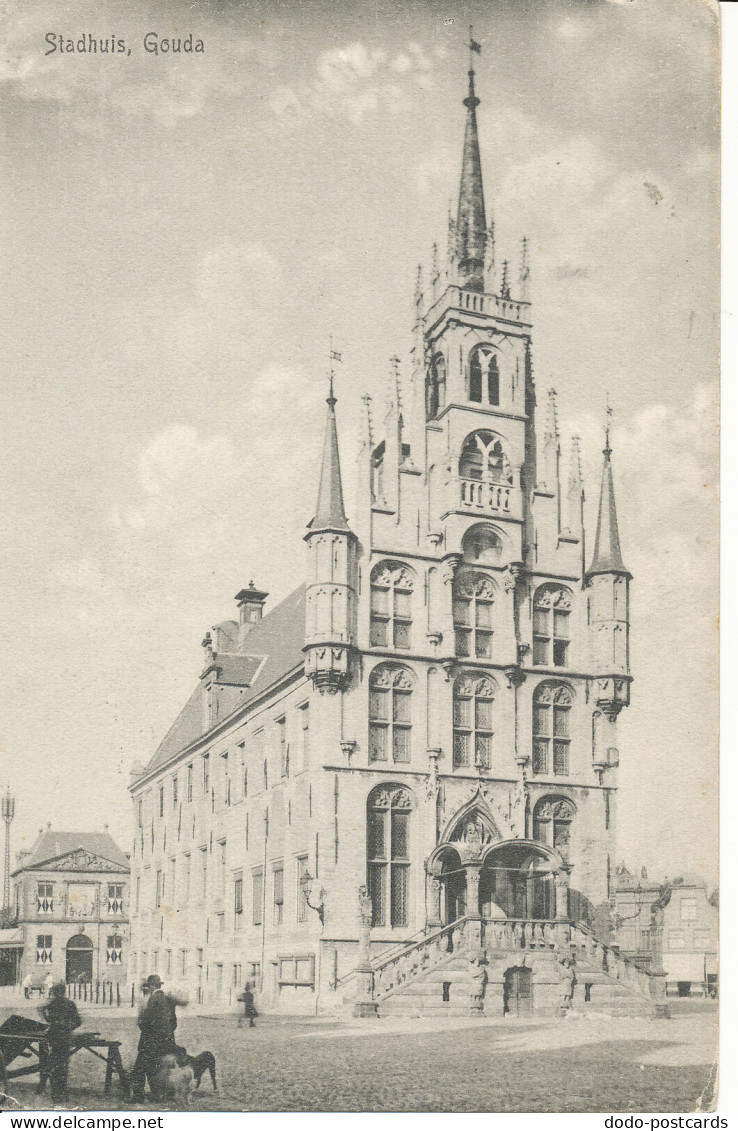 PC27367 Stadhuis. Gouda. 1925