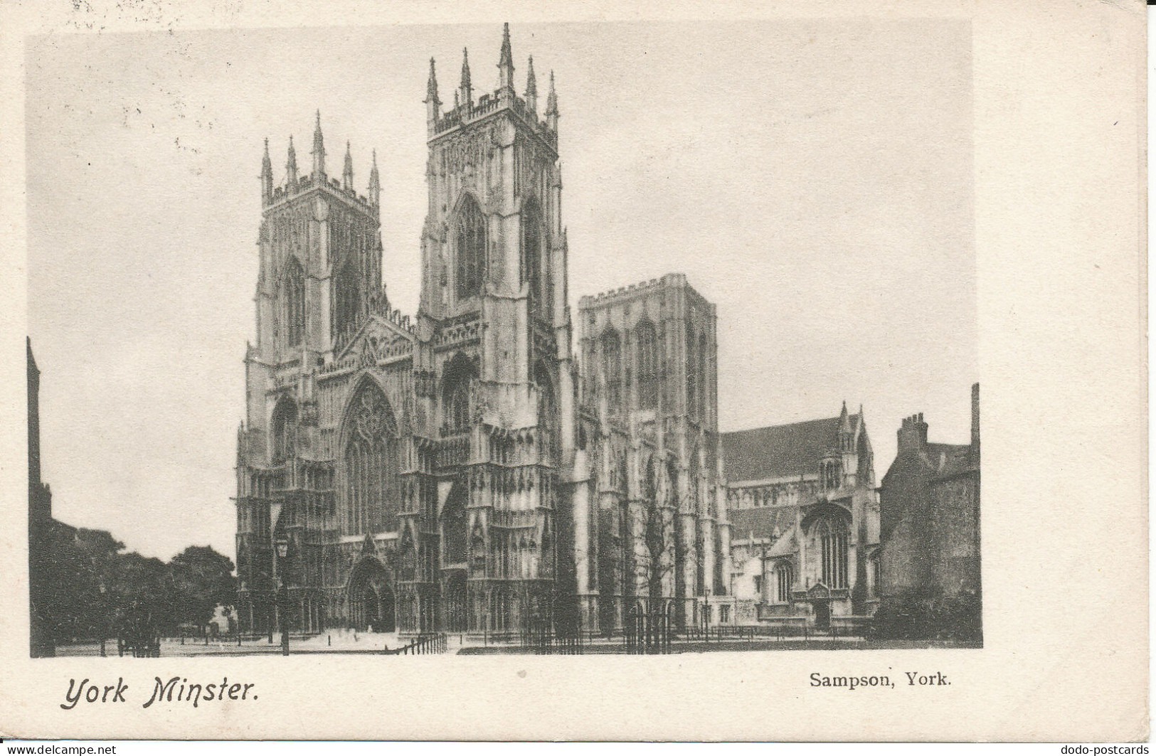 PC32504 York Minster. Sampson. York. 1905