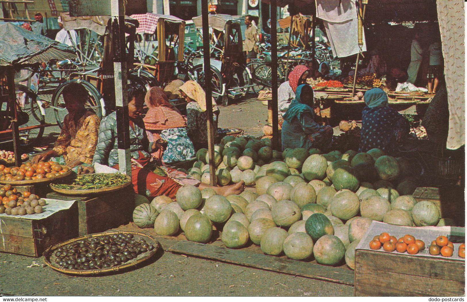 PC38630 Market Scene. Malaysia. B. Hopkins