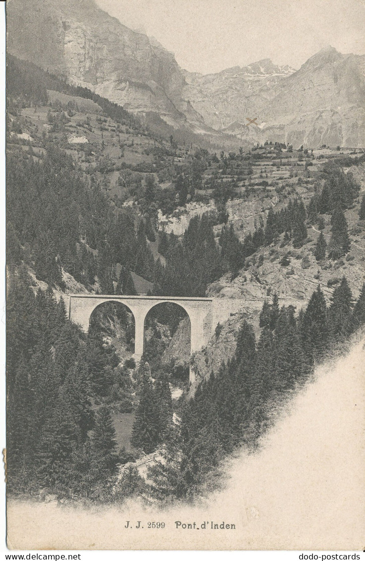 PC40831 Pont d Inden. Jullien Freres. 1912. B. Hopkins