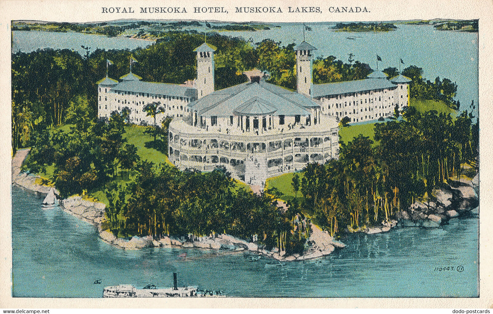 PC44715 Royal Muskoka Hotel. Muskoka Lakes. Canada. Valentine